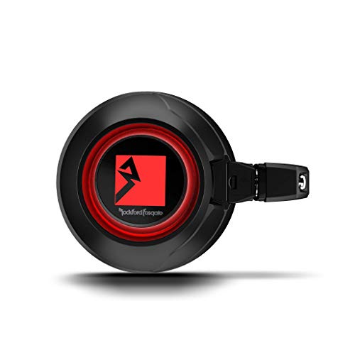 Rockford Fosgate M1WL-65MB Marine Grade Multicolor LED 6.5" Can Speakers with Sport Grilles - Customizable (Pair)