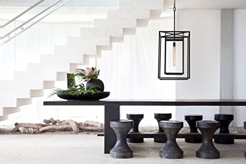 Hinkley Max Extra Large Hanging Lantern Burnished Bronze