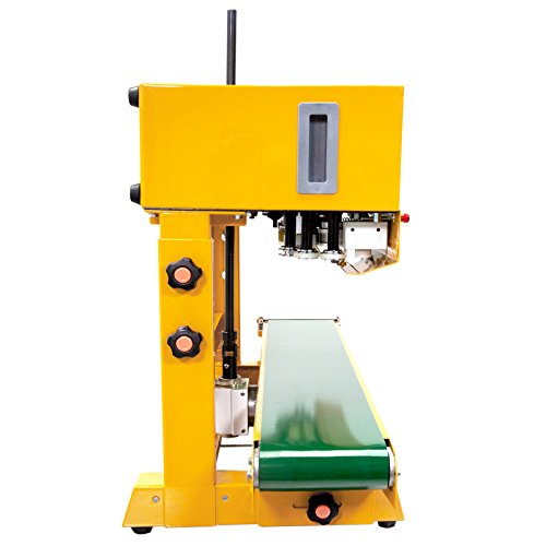 JORESTECH Continuous Plastic Bag Band Sealing Date Sealer Printer Machine Silver