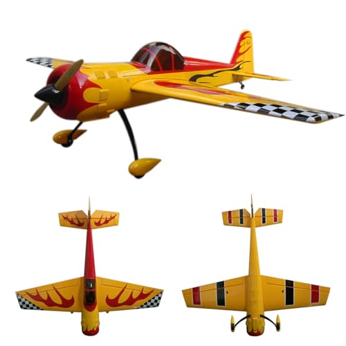 PurAr YAK55 86.6-inch 50cc Electric R/C Airplane Model Multicolored