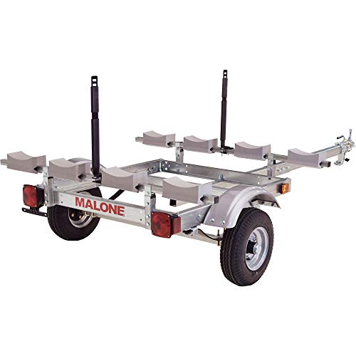 Malone EcoLight 4-Boat Stacker Kayak Trailer Package