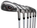 Extreme X7 Big & Tall Men's Iron Set +1" Over 5-PW Regular Flex Graphite Shafts Black