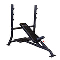 Body-Solid Pro Clubline SOIB250 Olympic Incline Bench Black