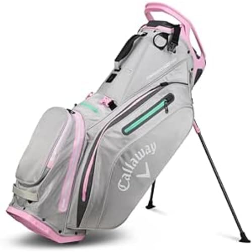Callaway BG CG STN FWY 14 HD Golf Bag Grey/Pink