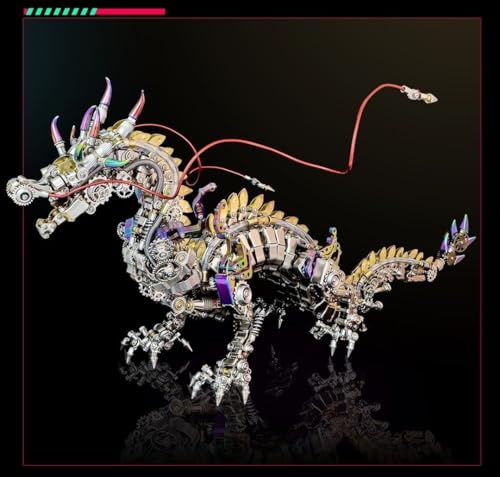 Inkist 3D Metal Chinese Dragon Puzzle Kit 2030PCS