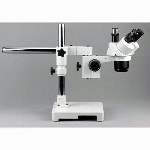 AmScope Trinocular Stereo Microscope 20X-60X Clear