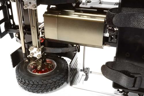 Integy Billet Machined Rolling Chassis for Custom 1/14 Semi-Tractor Truck Gun Color