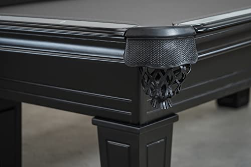 Empire USA Corona Slate Pool Table Matt Black