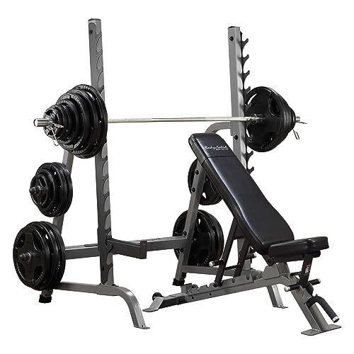 Body-Solid SDIB370 Olympic Press System Grey/Black