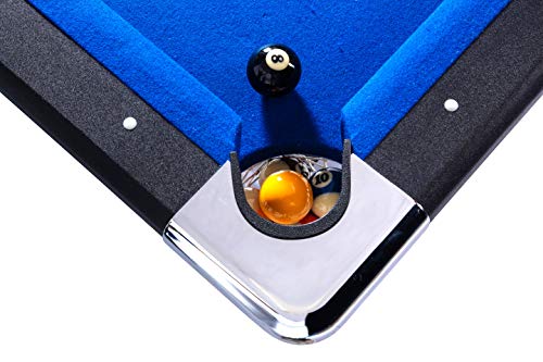 RACK Vega 6-Foot Folding Billiard/Pool Table Blue