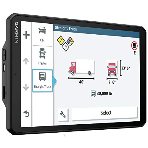 Garmin dezl OTR800 8" GPS Truck Navigator Black with Accessory Bundle