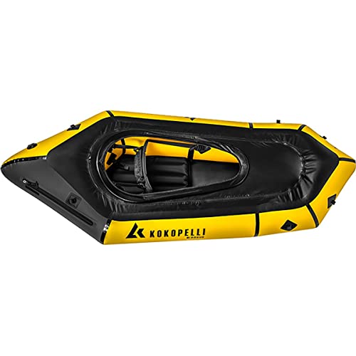 Kokopelli Packraft Rogue Spraydeck Inflatable with Quick Access Storage Yellow