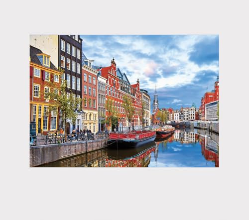 Plus 1 Puzzle Amsterdam Jigsaw Puzzle 1000 Pieces