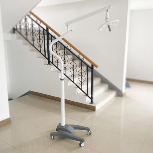 Tankredrug 36W Floor Standing LED Vertical Shadowless Operating Lamp 50000 Lux White