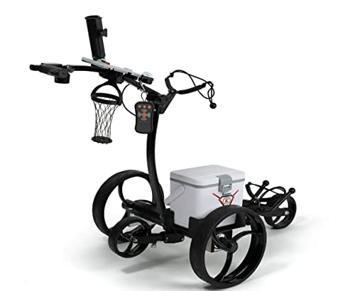 Super E Caddy The Pro Wireless Remote Control Electric Golf Cart Black