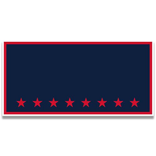 VictoryStore Custom Political Yard Sign 2-Sided Print with 2 Stakes Corrugated Plastic 12x24 Political_1