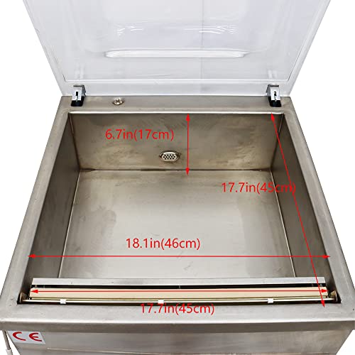 INTSUPERMAI DZ-450 Desktop Vacuum Packaging Machine 110V