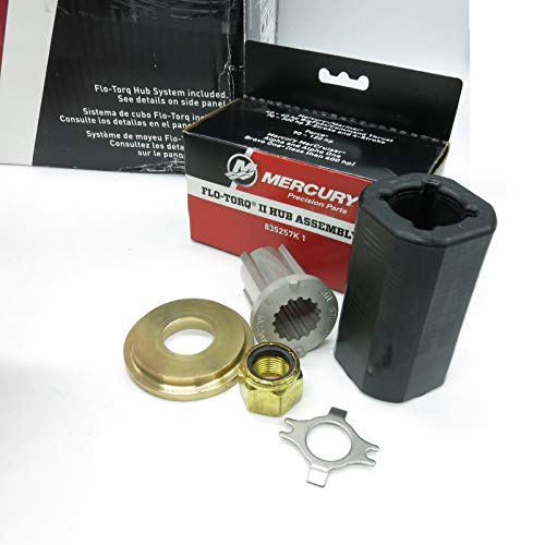 Quicksilver Mercury Marine Enertia 3-Blade Stainless Steel Propeller 14-5/8 x 17 Pitch