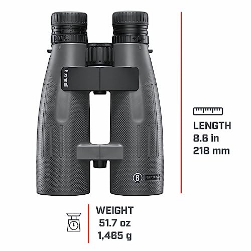 Bushnell Match Pro ED 15x56 Binoculars with MRAD Reticle Grey