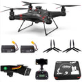 Camoro Fishing Drone 3KG Payload Triblade FPV 4K Camera Black