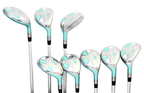Majek Ladies Golf Hybrids Irons Set Seafoam Teal