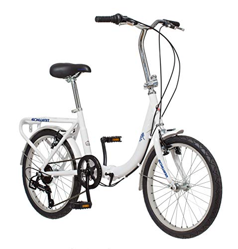 Schwinn Loop Adult Folding Bike White