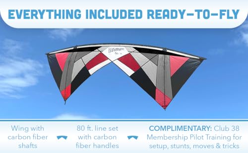 Revolution Reflex XX Sport Wing Kite with Accessories Purple/Lime