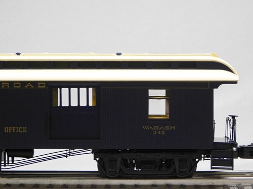 Lionel Wabash Wood Baggage Coach 2 Pack O Gauge #343#402 Natural Color