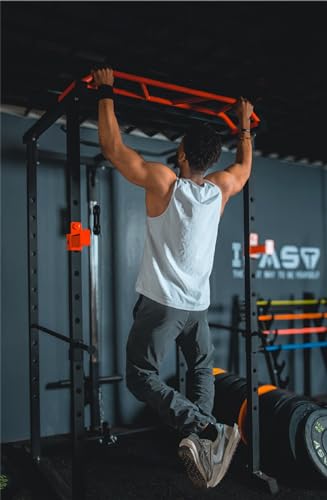 PRODC Multi-functional 160lb Power Cage Home Gym Set, Adjustable Pullup Squat Rack 1000lbs Capacity Fitness Barbell Rack