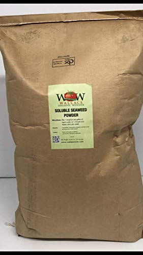 Wallace Organic Wonder Soluble Seaweed Powder Organic Fertilizer 44-Pounds