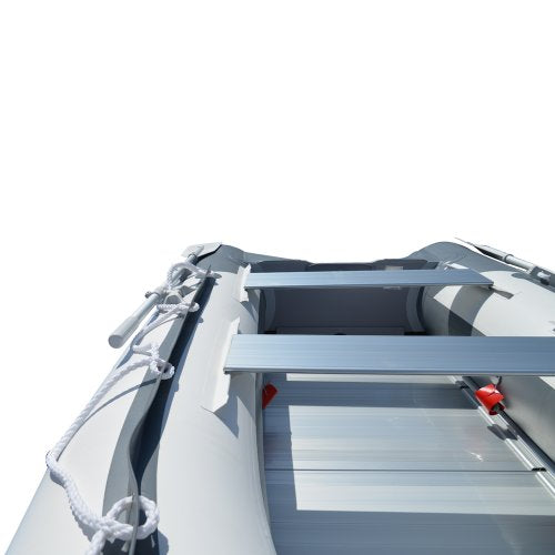 BRIS 10.8 ft Inflatable Boat Gray with White