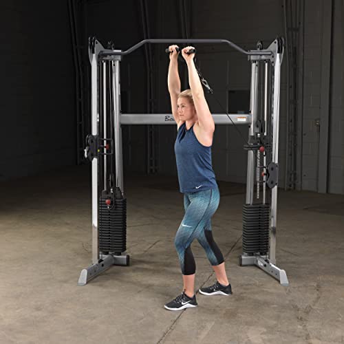 Body-Solid Functional Training Center Dual 310 lbs. Weight Stacks Grey