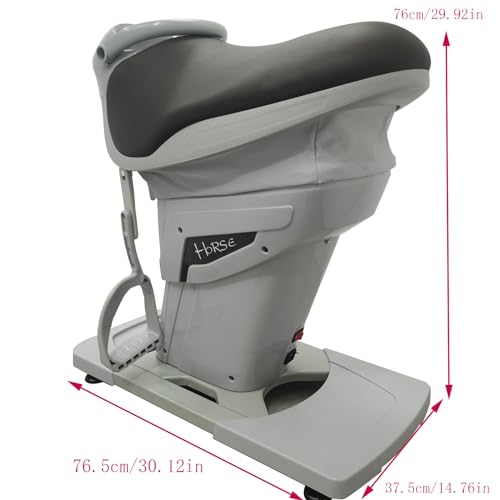 INTSUPERMAI Horse Riding Abdominal Exercise Machine 110V Grey