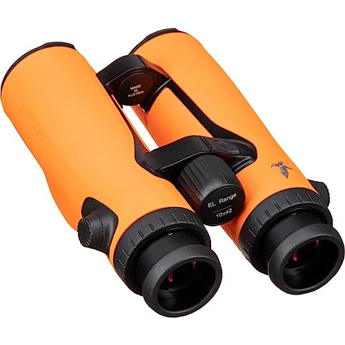 SWAROVSKI OPTIK EL Range 10x42 Binocular with Tracking Assistant and Accessories Orange