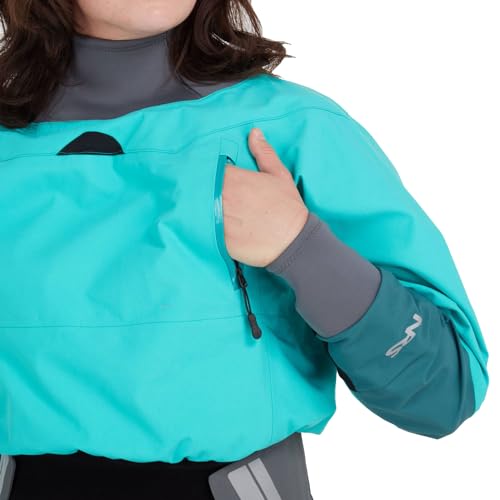 NRS Women's Phenom GORE-TEX Pro Dry Suit Aqua L