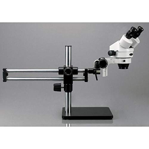 AmScope Professional Binocular Stereo Zoom Microscope with 3.5X-90X Magnification