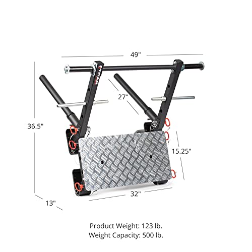 Titan Fitness Power Rack Stealth Leg Press 500 LB