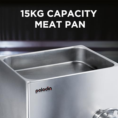 Paladin Equipment 22" Commercial Electric Meat Grinder Silver