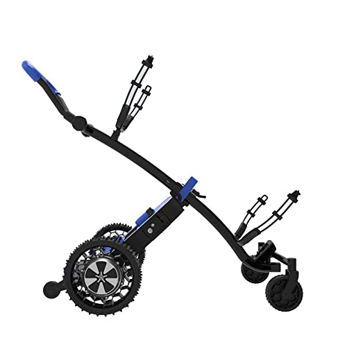 CaddyTrek Caddies R3 Smart Robotic Electric Golf Cart Bag Caddy - Blue