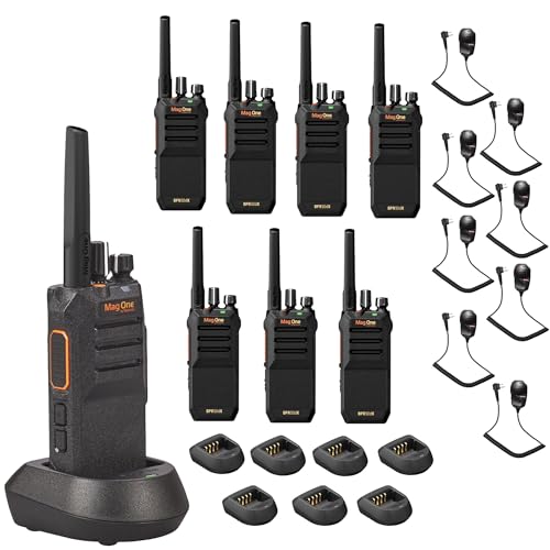 Motorola Solutions Mag One BPR50dX Two-Way Portable Radio UHF 8-Pack