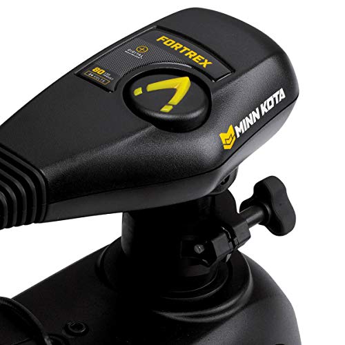 Minn Kota Fortrex 80 Bow-Mount Trolling Motor with Universal Sonar 2 Black