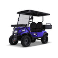 Kandi America Electric Cart 2 Passenger 5,000-Watt Motor Dump Bin ATV UTV Blue