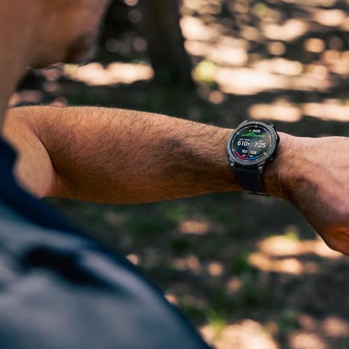 PlayBetter Garmin Fenix E Premium Multisport GPS Smartwatch Gift Box Bundle Stainless Steel/Black