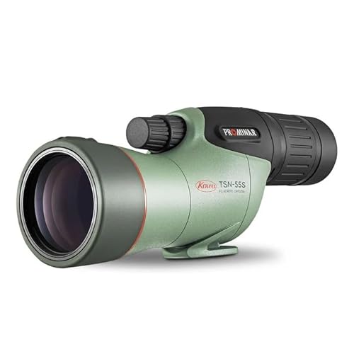 Kowa TSN-55S Spotting Scope with Vanguard Vesta GO 264CV12 Carbon Fiber Tripod Green