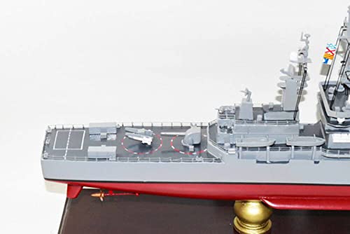 Squadron Nostalgia LLC USS Virginia CGN-38 Mahogany Scale Model Navy