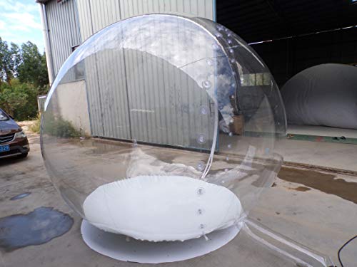 YuaZoHou Inflatable Snow Globe Tent 2.8m Diameter with Blower White