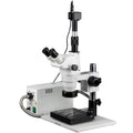 AmScope Digital Trinocular Stereo Zoom Microscope White