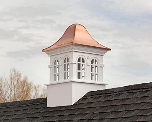 Good Directions Smithsonian Rockville Vinyl Cupola with Copper Roof 60" x 98