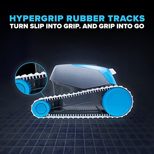 Dolphin Escape Robotic Pool Cleaner 2024 Model HyperBrush HyperGrip Tracks Smart Navigation