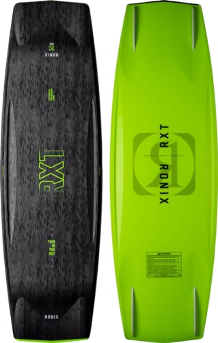 Ronix Mens RXT Wakeboard Blackout Technology Black/GP Yellow 144